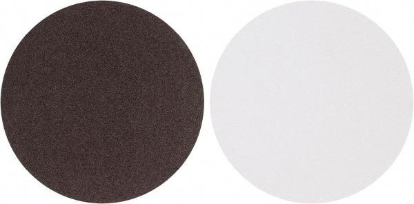 Tru-Maxx - 8" Diam, 60 Grit Aluminum Oxide Adhesive PSA Disc - Medium Grade, X Weighted Cloth Backing, For Right Angle/Vertical Shaft Portable Grinders - Eagle Tool & Supply