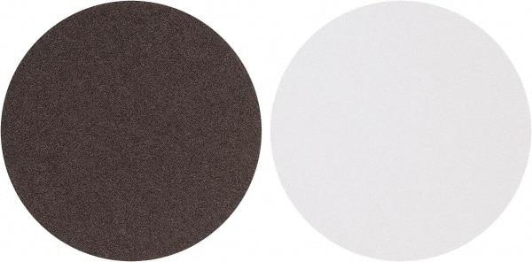 Tru-Maxx - 8" Diam, 50 Grit Aluminum Oxide Adhesive PSA Disc - Coarse Grade, X Weighted Cloth Backing, For Stationary Disc Sanders - Eagle Tool & Supply