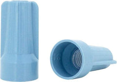 Ideal - 2, 12 to 2, 6 AWG, 600 Volt, Flame Retardant, Standard Twist on Wire Connector - Blue & Gray, 221°F - Eagle Tool & Supply