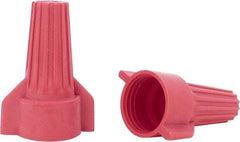 Ideal - 2, 14 to 5, 12 AWG, 600 Volt, Flame Retardant, Wing Twist on Wire Connector - Red, 221°F - Eagle Tool & Supply