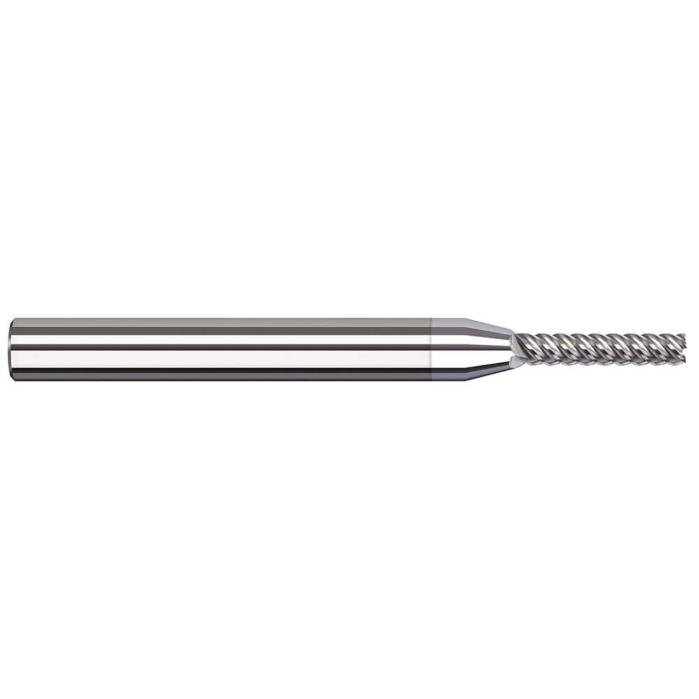 Harvey Tool - Square End Mills; Mill Diameter (Inch): 1/4 ; Mill Diameter (Decimal Inch): 0.2500 ; Length of Cut (Inch): 1-1/4 ; Length of Cut (Decimal Inch): 1.2500 ; Material: Solid Carbide ; Finish/Coating: TiB2 - Exact Industrial Supply