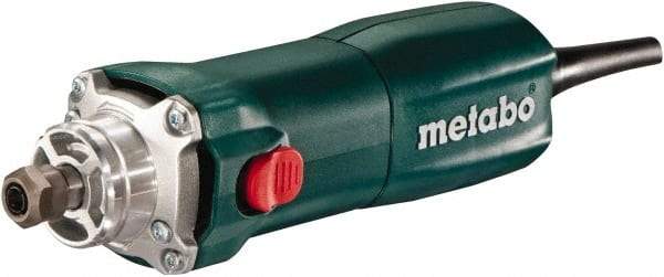 Metabo - 1/4 Inch Collet, 13,000 to 34,000 RPM, lnline, Electric Die Grinder - 6.4 Amp - Eagle Tool & Supply