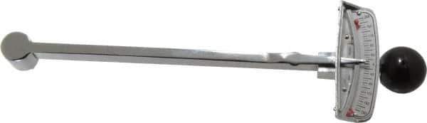 Sturtevant Richmont - 3/8" Drive, 0 to 200 In/Lb, Beam Torque Wrench - 10 In/Lb Graduation, 9-29/32" OAL - Eagle Tool & Supply