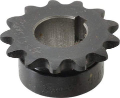 Browning - 13 Teeth, 3/8" Chain Pitch, Chain Size 35, Finished Bore Sprocket - 3/4" Bore Diam, 1.567" Pitch Diam, 1-3/4" Outside Diam - Eagle Tool & Supply