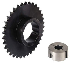 Browning - 14 Teeth, 5/8" Chain Pitch, Chain Size 50, TB Bushed Sprocket - 2.809" Pitch Diam, 3.11" Outside Diam - Eagle Tool & Supply