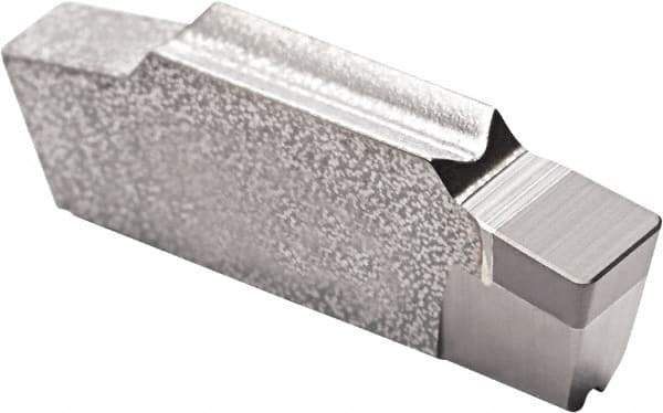 Seco - 1303LCGN Grade CBN010, 0.118" Cutting Width PCBN Grooving Insert - 0.118" Max Depth of Cut, Neutral, 0.016" Corner Radius - Eagle Tool & Supply