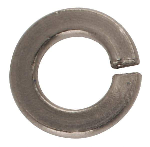 Value Collection - #2, 0.02" Thick Split Lock Washer - 316 Stainless Steel, Uncoated, 0.088" Min ID, 0.094" Max ID - Eagle Tool & Supply