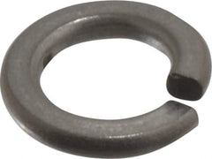 Value Collection - #10, 0.047" Thick Split Lock Washer - 316 Stainless Steel, Uncoated, 0.193" Min ID, 0.2" Max ID - Eagle Tool & Supply