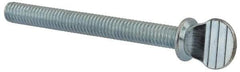 Value Collection - 5/16-18 Oval Shoulder Steel Thumb Screw - 3" OAL, 0.67" Head Height, Zinc-Plated Finish - Eagle Tool & Supply