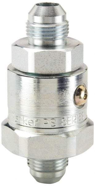 Parker - 1-1/16-12 SAE (JIC) 37° Flare Steel Hydraulic Hose Male JIC Swivel - 5,000 psi - Eagle Tool & Supply