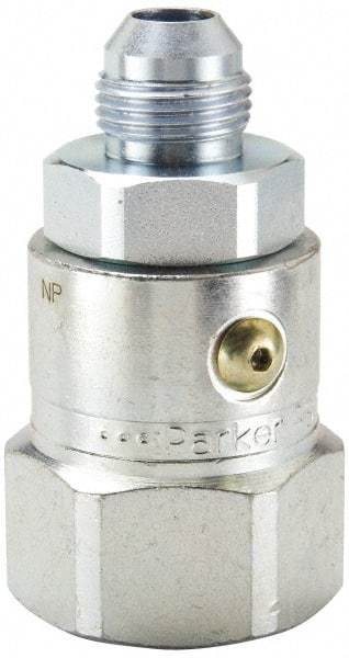 Parker - 1-5/16-12 SAE (JIC) 37° Flare Steel Hydraulic Hose Male JIC To Female JIC Swivel - 5,000 psi - Eagle Tool & Supply