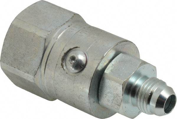 Parker - 3/8-18 SAE (JIC) 37° Flare Steel Hydraulic Hose Male JIC To Female JIC Swivel - 5,000 psi - Eagle Tool & Supply
