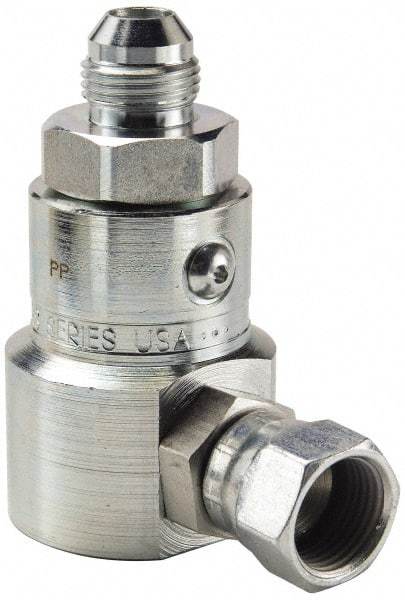 Parker - 3/8-18 SAE (JIC) 37° Flare Steel Hydraulic Hose Male JIC To Female JIC Swivel - 5,000 psi - Eagle Tool & Supply