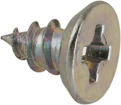 Value Collection - #6 Flat Head Phillips Sheet Metal Screw - Steel, 1/4" OAL, AISI 1016, ASME B18.6.3, ASME B18.6.4 & SAE J933, Grade 1016-1024 - Eagle Tool & Supply