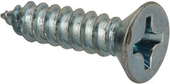 Value Collection - #12 Flat Head Phillips Sheet Metal Screw - Steel, 7/8" OAL, AISI 1016, ASME B18.6.3, ASME B18.6.4 & SAE J933, Grade 1016-1024 - Eagle Tool & Supply