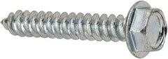 Value Collection - #8 Hex Washer Head Sheet Metal Screw - Steel, 1" Length Under Head, AISI 1016, ASME B18.6.3, ASME B18.6.4 & SAE J933, Grade 1016-1024 - Eagle Tool & Supply