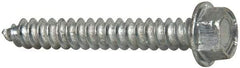 Value Collection - #12 Hex Washer Head Sheet Metal Screw - Steel, 1-1/2" Length Under Head, AISI 1016, ASME B18.6.3, ASME B18.6.4 & SAE J933, Grade 1016-1024 - Eagle Tool & Supply