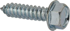 Value Collection - #14 Hex Washer Head Sheet Metal Screw - Steel, 1" Length Under Head, AISI 1016, ASME B18.6.3, ASME B18.6.4 & SAE J933, Grade 1016-1024 - Eagle Tool & Supply