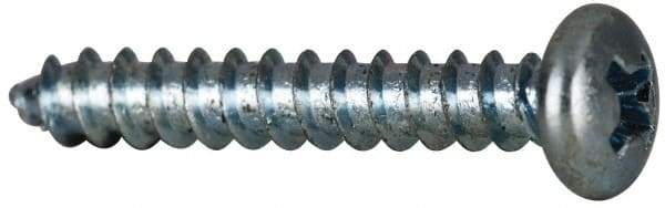 Value Collection - #6 Pan Head Phillips Sheet Metal Screw - Steel, 7/8" Length Under Head, AISI 1016, ASME B18.6.3, ASME B18.6.4 & SAE J933, Grade 1016-1024 - Eagle Tool & Supply