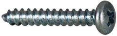 Value Collection - #6 Pan Head Phillips Sheet Metal Screw - Steel, 7/8" Length Under Head, AISI 1016, ASME B18.6.3, ASME B18.6.4 & SAE J933, Grade 1016-1024 - Eagle Tool & Supply