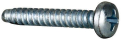 Value Collection - #8 Pan Head Phillips Sheet Metal Screw - Steel, 1" Length Under Head, AISI 1016, ASME B18.6.3, ASME B18.6.4 & SAE J933, Grade 1016-1024 - Eagle Tool & Supply