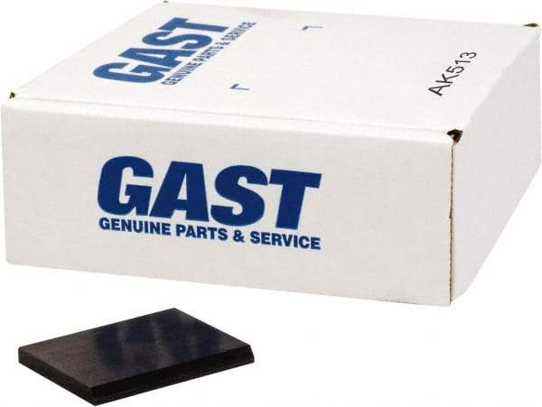 Gast - Air Compressor Vane - Use with Gast 0823/1023 Oil-Less Rotary Vane Units - Eagle Tool & Supply