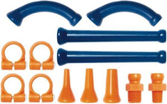 Loc-Line - 1/4" Hose Inside Diam, Coolant Hose Extension Element Kit - For Use with Loc-Line Modular Hose System - Eagle Tool & Supply