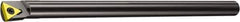 Sandvik Coromant - 8.7mm Min Bore Diam, 4" OAL, 1/4" Shank Diam, E-STFC Indexable Boring Bar - TCMT 1.21.20 Insert, Screw Clamping Holding Method - Eagle Tool & Supply
