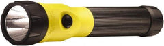 Streamlight - White LED Bulb, 385 Lumens, Industrial/Tactical Flashlight - Yellow Plastic Body, 1 AA Battery Included - Eagle Tool & Supply