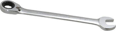 Paramount - 13/16" 12 Point Offset Combination Wrench - 15° Offset Angle, 11-5/8" OAL, Chrome Vanadium Steel, Polished Finish - Eagle Tool & Supply