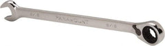 Paramount - 5/16" 12 Point Offset Combination Wrench - 15° Offset Angle, 5" OAL, Chrome Vanadium Steel, Polished Finish - Eagle Tool & Supply