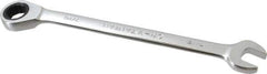 Paramount - 7/16" 12 Point Offset Combination Wrench - 15° Offset Angle, 5-1/2" OAL, Chrome Vanadium Steel, Polished Finish - Eagle Tool & Supply