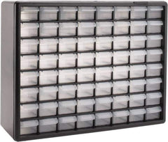 Akro-Mils - 64 Drawer, Small Parts Cabinet - 6-3/8" Deep x 20" Wide x 15-13/16" High - Eagle Tool & Supply