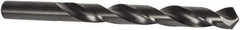 Precision Twist Drill - 3/8" 118° High Speed Steel Jobber Drill - Oxide Finish, Right Hand Cut, Spiral Flute, Straight Shank, 5" OAL, Split Point - Eagle Tool & Supply