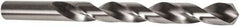 Precision Twist Drill - 23/64" 118° High Speed Steel Jobber Drill - Bright Finish, Right Hand Cut, Spiral Flute, Straight Shank, 4-7/8" OAL, Standard Point - Eagle Tool & Supply