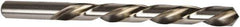 Precision Twist Drill - 13/64" 118° High Speed Steel Jobber Drill - Bright Finish, Left Hand Cut, Spiral Flute, Straight Shank, 3-5/8" OAL, Standard Point - Eagle Tool & Supply