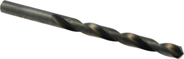 Precision Twist Drill - Letter I 118° High Speed Steel Jobber Drill - Oxide Finish, Right Hand Cut, Spiral Flute, Straight Shank, 4-1/8" OAL, Split Point - Eagle Tool & Supply
