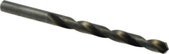 Precision Twist Drill - Letter I 118° High Speed Steel Jobber Drill - Oxide Finish, Right Hand Cut, Spiral Flute, Straight Shank, 4-1/8" OAL, Split Point - Eagle Tool & Supply