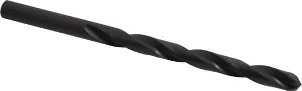 Precision Twist Drill - Letter D 135° High Speed Steel Jobber Drill - Oxide Finish, Right Hand Cut, Spiral Flute, Straight Shank, 4" OAL, Split Point - Eagle Tool & Supply