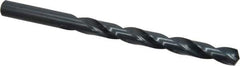 Precision Twist Drill - Letter O 135° High Speed Steel Jobber Drill - Oxide Finish, Right Hand Cut, Spiral Flute, Straight Shank, 4-1/2" OAL, Split Point - Eagle Tool & Supply