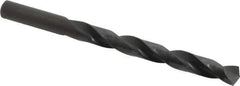 Precision Twist Drill - Letter Z 135° High Speed Steel Jobber Drill - Oxide Finish, Right Hand Cut, Spiral Flute, Straight Shank, 5-1/4" OAL, Split Point - Eagle Tool & Supply