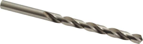 Precision Twist Drill - Letter G 118° High Speed Steel Jobber Drill - Bright Finish, Right Hand Cut, Spiral Flute, Straight Shank, 4-1/8" OAL, Standard Point - Eagle Tool & Supply