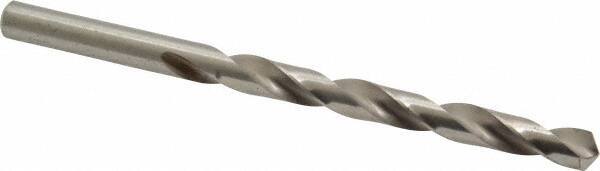 Precision Twist Drill - Letter I 118° High Speed Steel Jobber Drill - Bright Finish, Right Hand Cut, Spiral Flute, Straight Shank, 4-1/8" OAL, Standard Point - Eagle Tool & Supply