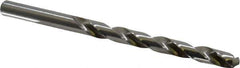 Precision Twist Drill - Letter K 118° High Speed Steel Jobber Drill - Bright Finish, Right Hand Cut, Spiral Flute, Straight Shank, 4-1/4" OAL, Standard Point - Eagle Tool & Supply