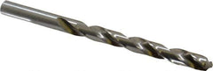 Precision Twist Drill - Letter P 118° High Speed Steel Jobber Drill - Bright Finish, Right Hand Cut, Spiral Flute, Straight Shank, 4-5/8" OAL, Standard Point - Eagle Tool & Supply