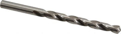 Precision Twist Drill - Letter Q 118° High Speed Steel Jobber Drill - Bright Finish, Right Hand Cut, Spiral Flute, Straight Shank, 4-3/4" OAL, Standard Point - Eagle Tool & Supply