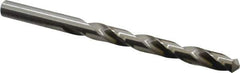 Precision Twist Drill - Letter T 118° High Speed Steel Jobber Drill - Bright Finish, Right Hand Cut, Spiral Flute, Straight Shank, 4-7/8" OAL, Standard Point - Eagle Tool & Supply