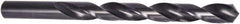 Precision Twist Drill - 9.5mm 118° High Speed Steel Jobber Drill - Oxide Finish, Right Hand Cut, Spiral Flute, Straight Shank, 125mm OAL, Standard Point - Eagle Tool & Supply