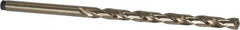Precision Twist Drill - #20 135° Cobalt Jobber Drill - Oxide/Gold Finish, Right Hand Cut, Spiral Flute, Straight Shank, 3-1/4" OAL, Split Point - Eagle Tool & Supply