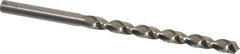 Precision Twist Drill - #4 118° High Speed Steel Jobber Drill - Bright Finish, Right Hand Cut, Spiral Flute, Straight Shank, 3-3/4" OAL, Standard Point - Eagle Tool & Supply